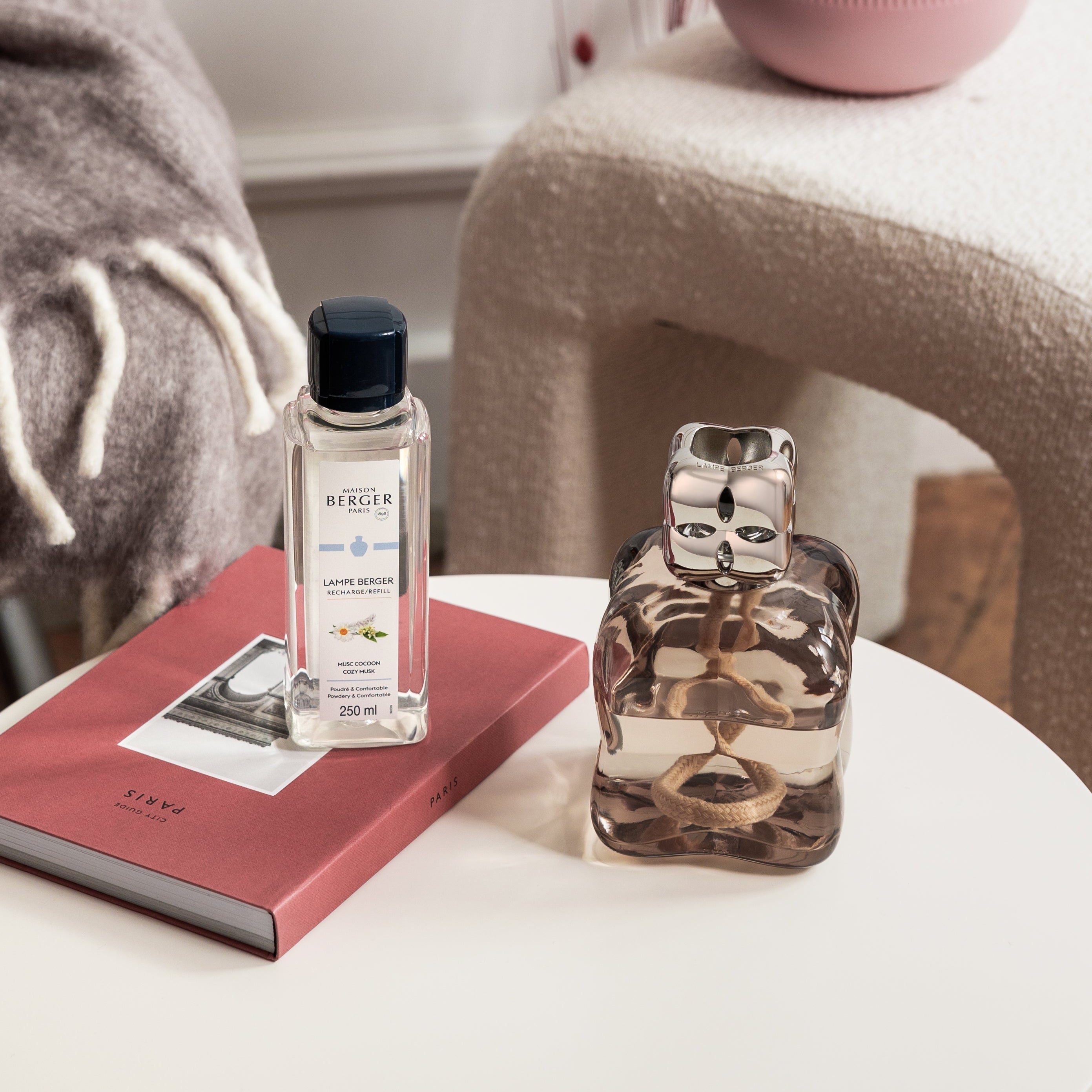 Cosy Fragrance Lamp Set | Cosy Musk | Brown